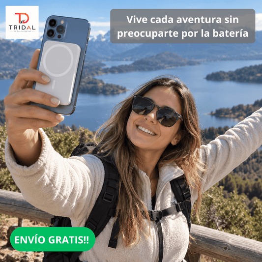 Bateria Externa Portatil Magnética